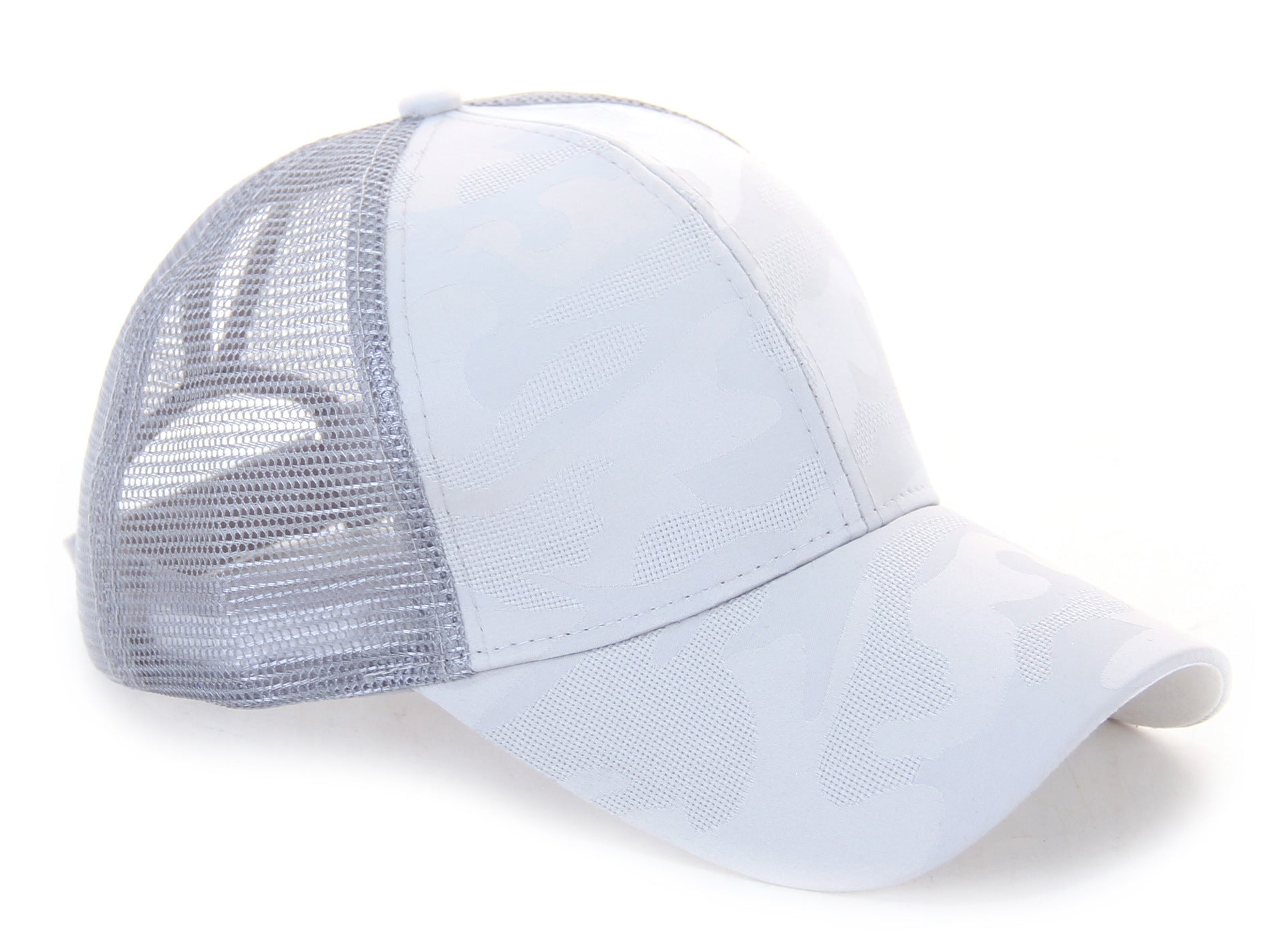 Wholesale Cotton Grid Camouflage Solid Color Baseball Cap
